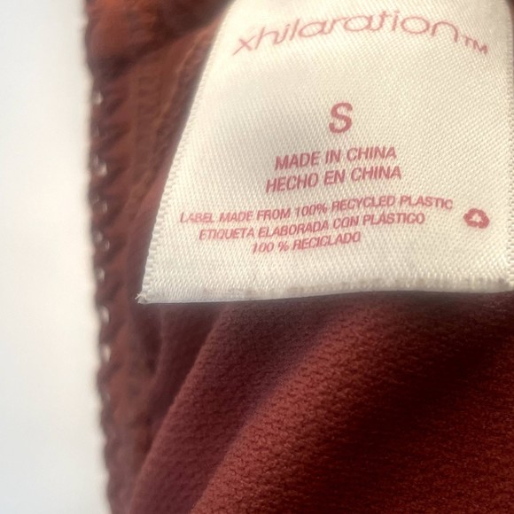 xhilaration burnt orange halter bikini top! size snall - Picture 5 of 7